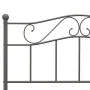 Graues Metallbettgestell 120x200 cm von vidaXL, Betten und Lattenroste - Ref: Foro24-284532, Preis: 86,22 €, Rabatt: %