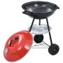 Tragbarer Holzkohlegrill mit XXL-Rädern, 44 cm. von vidaXL, Grillen - Ref: Foro24-46611, Preis: 62,13 €, Rabatt: %
