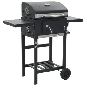 Holzkohlegrill mit schwarzer Bodenplatte von vidaXL, Grillen - Ref: Foro24-44280, Preis: 233,89 €, Rabatt: %