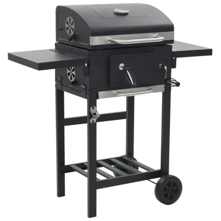 Holzkohlegrill mit schwarzer Bodenplatte von vidaXL, Grillen - Ref: Foro24-44280, Preis: 239,59 €, Rabatt: %