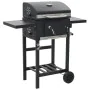 Holzkohlegrill mit schwarzer Bodenplatte von vidaXL, Grillen - Ref: Foro24-44280, Preis: 239,59 €, Rabatt: %
