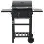 Holzkohlegrill mit schwarzer Bodenplatte von vidaXL, Grillen - Ref: Foro24-44280, Preis: 239,59 €, Rabatt: %