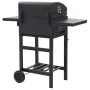 Holzkohlegrill mit schwarzer Bodenplatte von vidaXL, Grillen - Ref: Foro24-44280, Preis: 239,59 €, Rabatt: %