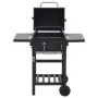 Charcoal barbecue with black bottom shelf by vidaXL, Barbecues - Ref: Foro24-44280, Price: 233,89 €, Discount: %