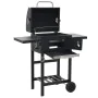 Holzkohlegrill mit schwarzer Bodenplatte von vidaXL, Grillen - Ref: Foro24-44280, Preis: 239,59 €, Rabatt: %