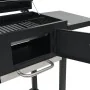 Charcoal barbecue with black bottom shelf by vidaXL, Barbecues - Ref: Foro24-44280, Price: 233,89 €, Discount: %