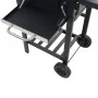 Charcoal barbecue with black bottom shelf by vidaXL, Barbecues - Ref: Foro24-44280, Price: 233,89 €, Discount: %