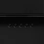 Campana extractora acero inoxidable vidrio templado negro 60 cm de vidaXL, Extractores - Ref: Foro24-51662, Precio: 175,18 €,...
