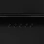 Stainless steel extractor hood black tempered glass 60 cm by vidaXL, Extractors - Ref: Foro24-51662, Price: 175,40 €, Discoun...