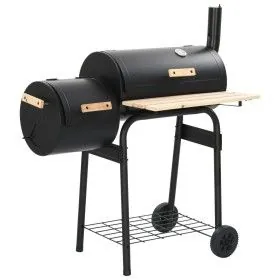 Classic charcoal barbecue with smoker by vidaXL, Barbecues - Ref: Foro24-45365, Price: 168,88 €, Discount: %