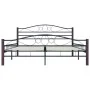 Schwarzer Metallbettrahmen 160x200 cm von vidaXL, Betten und Lattenroste - Ref: Foro24-285294, Preis: 157,83 €, Rabatt: %
