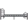 Schwarzer Metallbettrahmen 160x200 cm von vidaXL, Betten und Lattenroste - Ref: Foro24-285294, Preis: 157,83 €, Rabatt: %