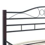 Schwarzer Metallbettrahmen 160x200 cm von vidaXL, Betten und Lattenroste - Ref: Foro24-285294, Preis: 157,83 €, Rabatt: %