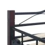 Schwarzer Metallbettrahmen 160x200 cm von vidaXL, Betten und Lattenroste - Ref: Foro24-285294, Preis: 157,83 €, Rabatt: %