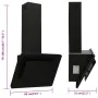 Stainless steel extractor hood black tempered glass 60 cm by vidaXL, Extractors - Ref: Foro24-51662, Price: 175,40 €, Discoun...