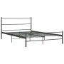 Graues Metallbettgestell 160x200 cm von vidaXL, Betten und Lattenroste - Ref: Foro24-286495, Preis: 105,63 €, Rabatt: %