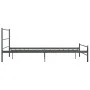 Graues Metallbettgestell 160x200 cm von vidaXL, Betten und Lattenroste - Ref: Foro24-286495, Preis: 105,63 €, Rabatt: %