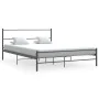 Graues Metallbettgestell 140x200 cm von vidaXL, Betten und Lattenroste - Ref: Foro24-286494, Preis: 98,32 €, Rabatt: %