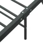 Graues Metallbettgestell 140x200 cm von vidaXL, Betten und Lattenroste - Ref: Foro24-286494, Preis: 98,32 €, Rabatt: %