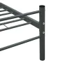 Graues Metallbettgestell 140x200 cm von vidaXL, Betten und Lattenroste - Ref: Foro24-286494, Preis: 98,32 €, Rabatt: %