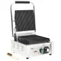 Grill parrilla estriada de acero inoxidable 1800 W 31x30,5x20cm de vidaXL, Planchas y parrillas eléctricas - Ref: Foro24-5074...