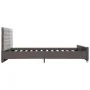 Grauer Samtbettrahmen 180x200 cm von vidaXL, Betten und Lattenroste - Ref: Foro24-286834, Preis: 307,16 €, Rabatt: %