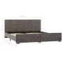 Grauer Samtbettrahmen 180x200 cm von vidaXL, Betten und Lattenroste - Ref: Foro24-286834, Preis: 307,16 €, Rabatt: %