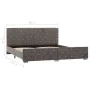Gray velvet bed frame 180x200 cm by vidaXL, Beds and slatted bases - Ref: Foro24-286834, Price: 311,71 €, Discount: %