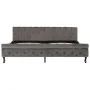 Gray velvet bed frame 200x200 cm by vidaXL, Beds and slatted bases - Ref: Foro24-288563, Price: 386,62 €, Discount: %