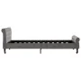 Estructura de cama de terciopelo gris 100x200 cm de vidaXL, Camas y somieres - Ref: Foro24-288558, Precio: 248,84 €, Descuent...