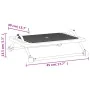 Black footrest 45x40x13.5 cm by vidaXL, Ottomans - Ref: Foro24-51732, Price: 56,92 €, Discount: %