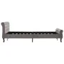 Estructura de cama de terciopelo gris 120x200 cm de vidaXL, Camas y somieres - Ref: Foro24-288559, Precio: 335,84 €, Descuent...
