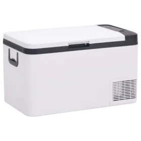 Cooler with handle made of black and white PP and PE, 25 L by vidaXL, Refrigerators - Ref: Foro24-51780, Price: 409,75 €, Dis...