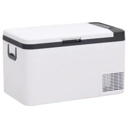 Refrigerator with PP and PE handle black and white 18 L by vidaXL, Refrigerators - Ref: Foro24-51779, Price: 317,30 €, Discou...