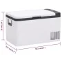Refrigerator with PP and PE handle black and white 18 L by vidaXL, Refrigerators - Ref: Foro24-51779, Price: 317,30 €, Discou...