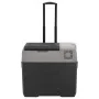 Black and gray polypropylene refrigerator with wheels and handle 30 L by vidaXL, Refrigerators - Ref: Foro24-51781, Price: 25...