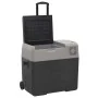 Black and gray polypropylene refrigerator with wheels and handle 30 L by vidaXL, Refrigerators - Ref: Foro24-51781, Price: 25...