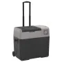 Nevera con ruedas y asa polipropileno negro y gris 50 L de vidaXL, Neveras - Ref: Foro24-51783, Precio: 301,34 €, Descuento: %
