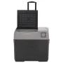 Black and gray polypropylene refrigerator with wheels and handle 50 L by vidaXL, Refrigerators - Ref: Foro24-51783, Price: 30...