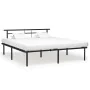 Estructura de cama de metal negro 180x200 cm de vidaXL, Camas y somieres - Ref: Foro24-324835, Precio: 126,83 €, Descuento: %