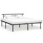 Schwarzer Metallbettrahmen 180x200 cm von vidaXL, Betten und Lattenroste - Ref: Foro24-324835, Preis: 126,83 €, Rabatt: %