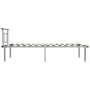 Graues Metallbettgestell 100x200 cm von vidaXL, Betten und Lattenroste - Ref: Foro24-324825, Preis: 95,15 €, Rabatt: %
