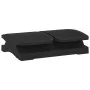 Black footrest 43.5x32.5x10.5 cm by vidaXL, Ottomans - Ref: Foro24-51729, Price: 26,23 €, Discount: %