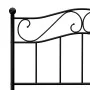 Schwarzer Metallbettrahmen 100x200 cm von vidaXL, Betten und Lattenroste - Ref: Foro24-284524, Preis: 100,21 €, Rabatt: %