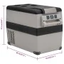 Cooler with PP and PE handle black and gray 35 L by vidaXL, Refrigerators - Ref: Foro24-51787, Price: 425,96 €, Discount: %