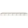White solid wood bed frame 140x190 cm by vidaXL, Beds and slatted bases - Ref: Foro24-820717, Price: 145,56 €, Discount: %