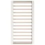 White solid wood bed frame 140x190 cm by vidaXL, Beds and slatted bases - Ref: Foro24-820717, Price: 145,56 €, Discount: %