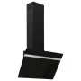 Steel and black tempered glass wall extractor hood 60 cm by vidaXL, Extractors - Ref: Foro24-51671, Price: 199,94 €, Discount: %