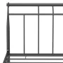 Schwarzer Metallbettrahmen 120x200 cm von vidaXL, Betten und Lattenroste - Ref: Foro24-325036, Preis: 104,68 €, Rabatt: %