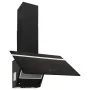 Steel and black tempered glass wall extractor hood 60 cm by vidaXL, Extractors - Ref: Foro24-51671, Price: 199,94 €, Discount: %
